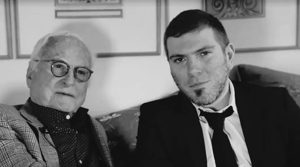 On WILD FILMMAKER “Dance again with me Heywood!” with the Academy Award Winner  James Ivory