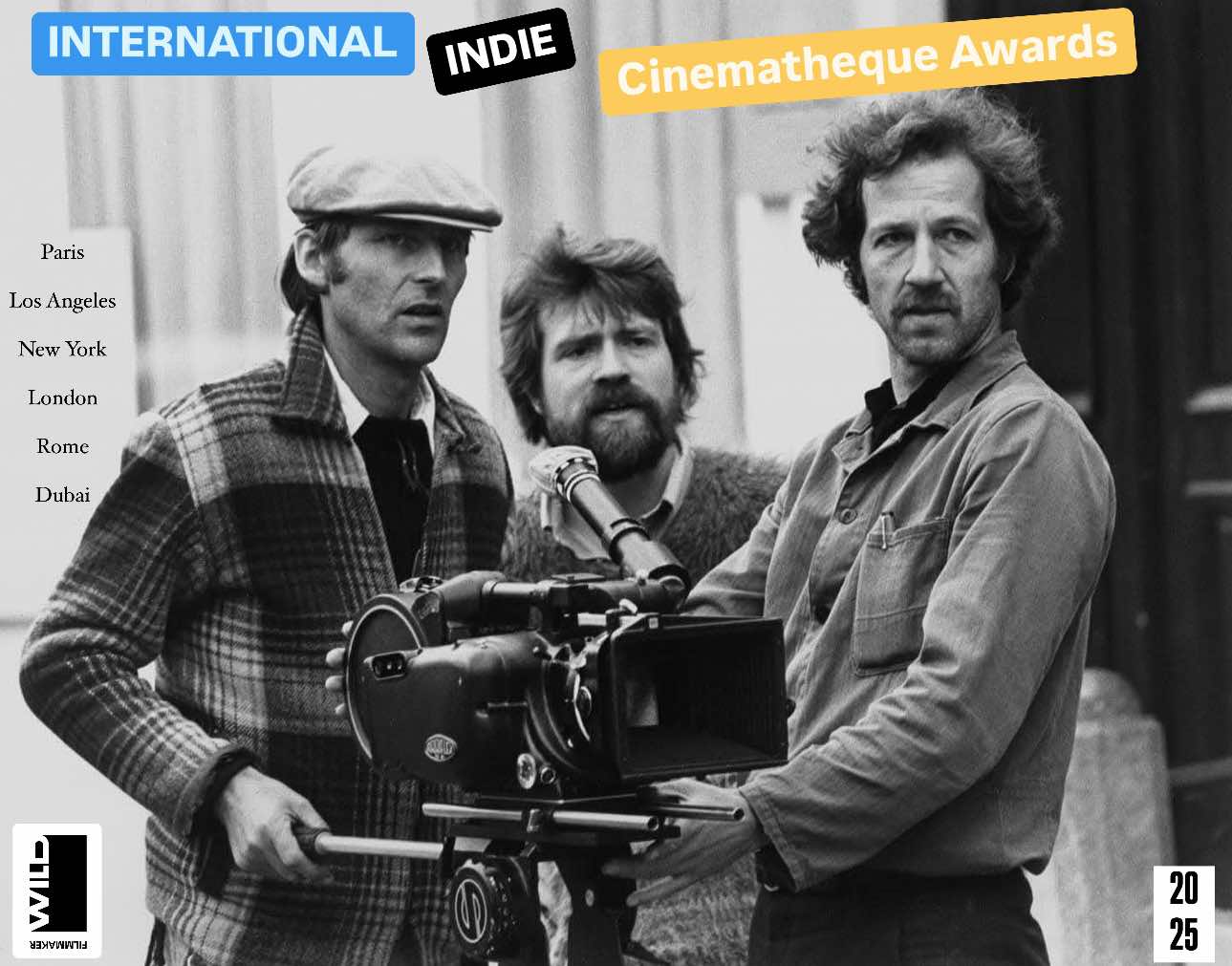 INTERNATIONAL INDIE Cinematheque Awards 2025