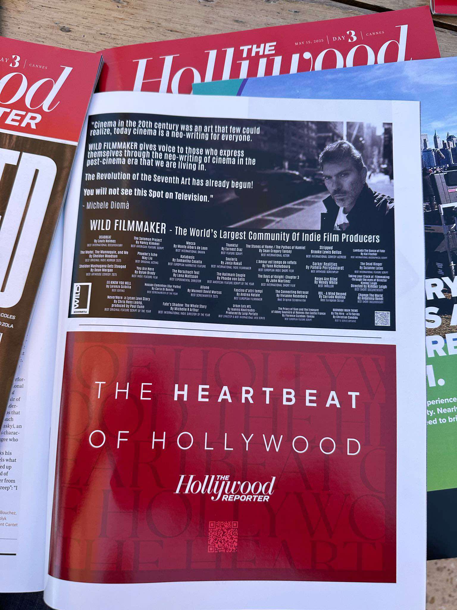 Shipping of the Printed Copy of The Hollywood Reporter, Cannes 2025