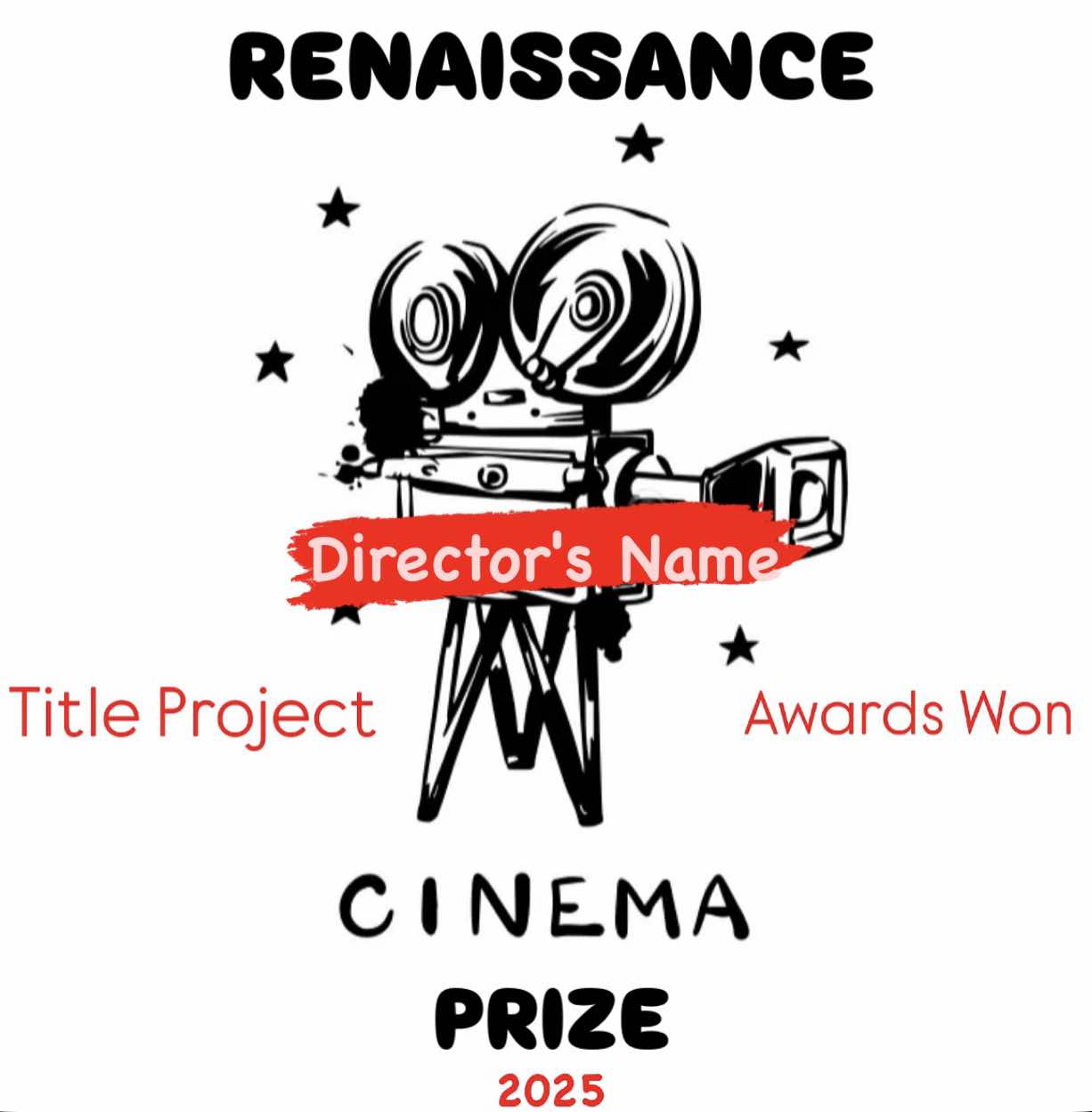 Certificate Renaissance Cinema Prize 2025