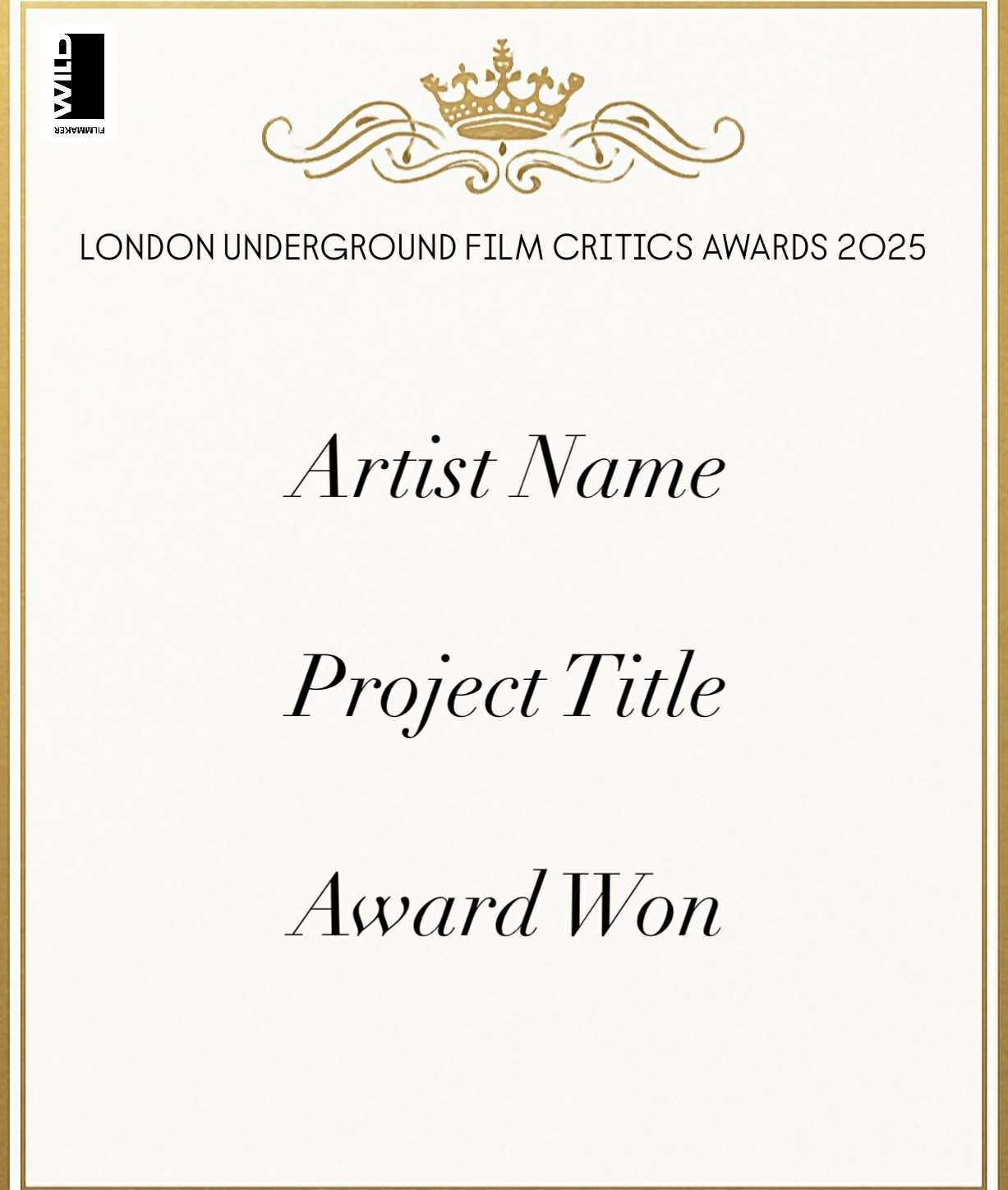 Personalized Recognition Plaque