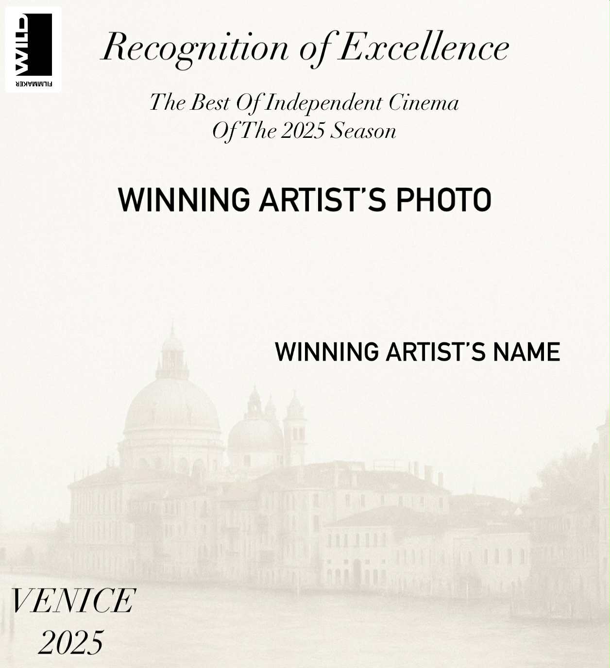 RECOGNITION OF EXCELLENCE