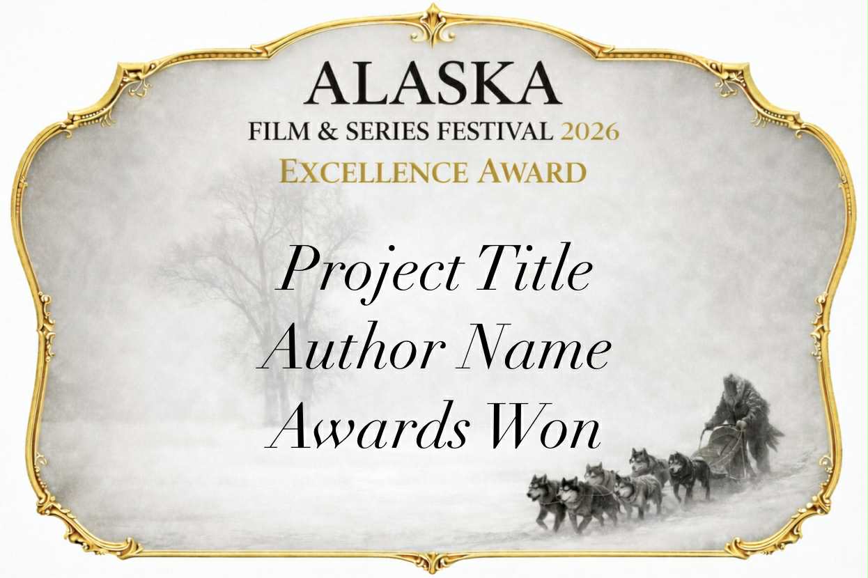 EXCELLENCE AWARD – ALASKA Film & Series Festival