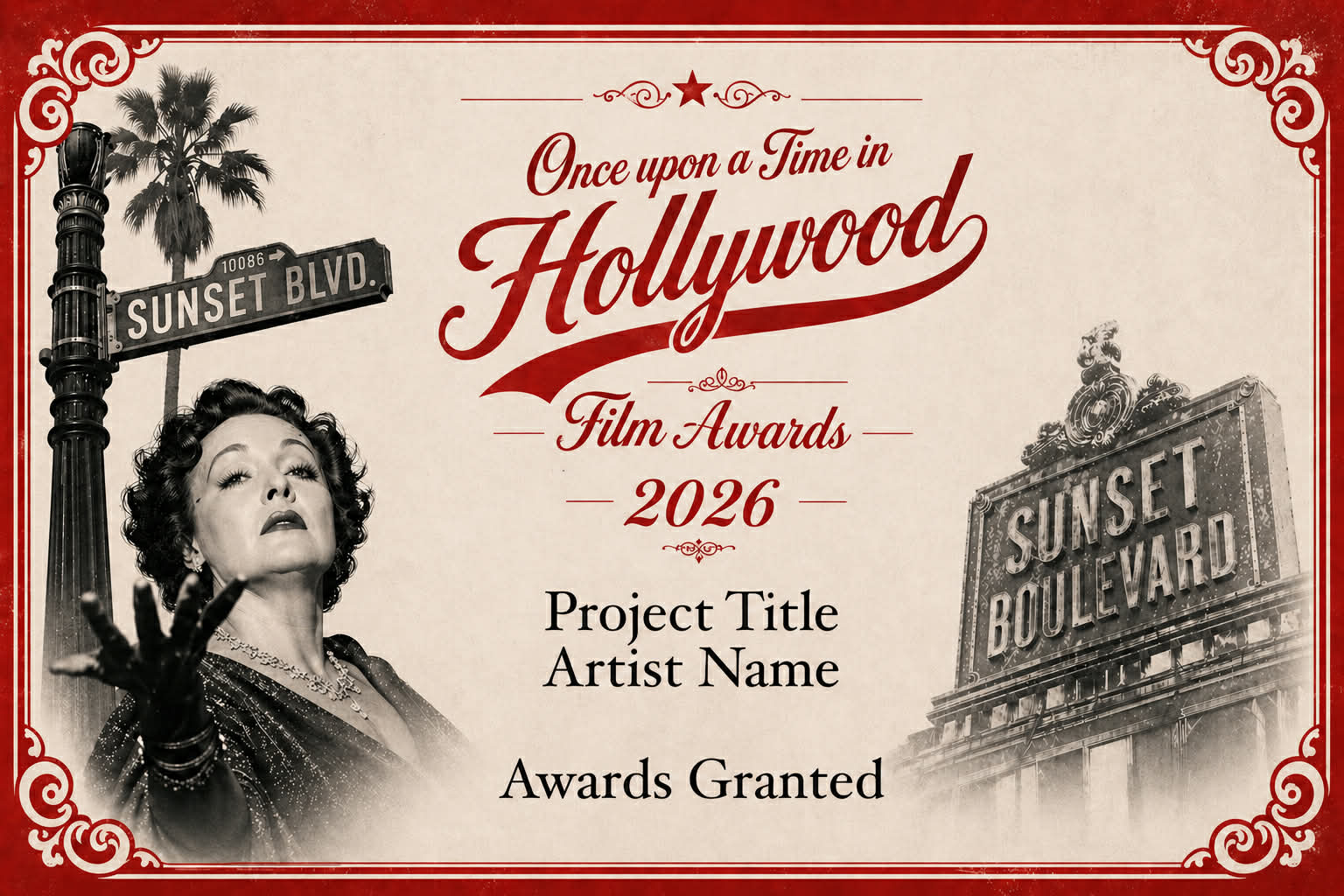 Book your custom-made artwork, inspired by a masterpiece by Billy Wilder!