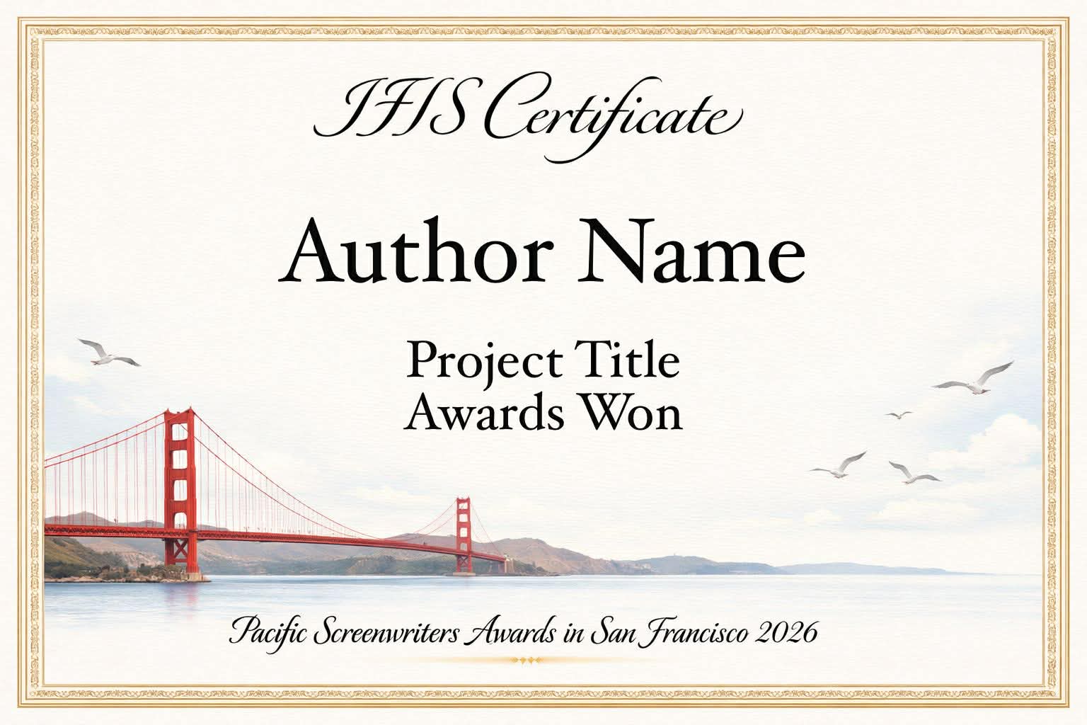 IFIS CERTIFICATE