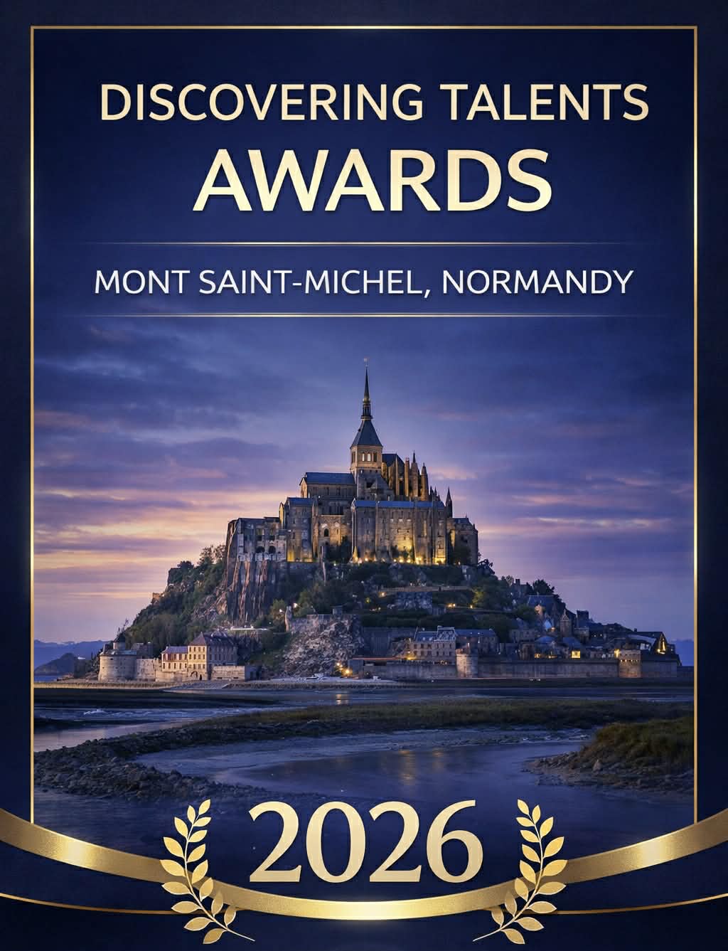 WINNERS Discovering Talents Awards, Mont Saint-Michel, Normandy