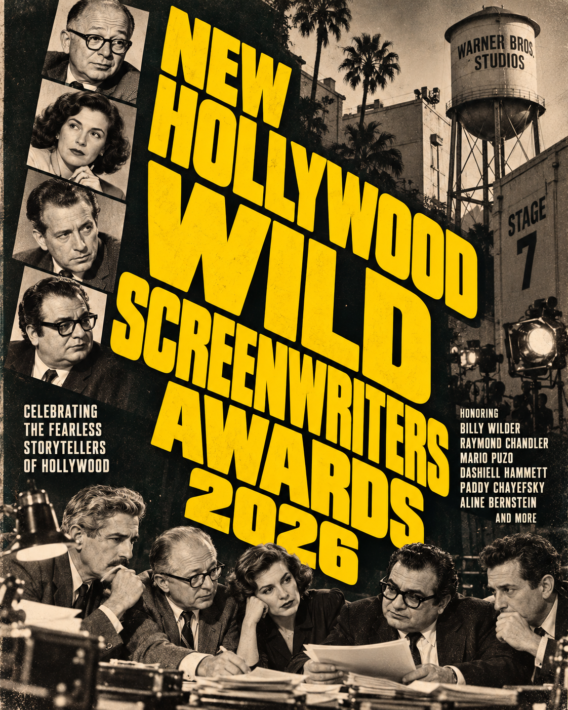 WINNERS New Hollywood Wild Sweenwriters Awards 2026